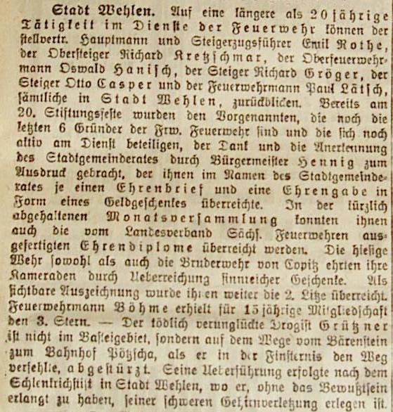 Zeitung 1921